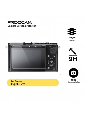 PROOCAM SPF-X70 GLASS SCREEN PROTECTOR FOR FUJIFILM X70